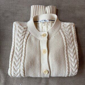 Alex Mill Nico Cotton Cable-knit Sweater (XS)